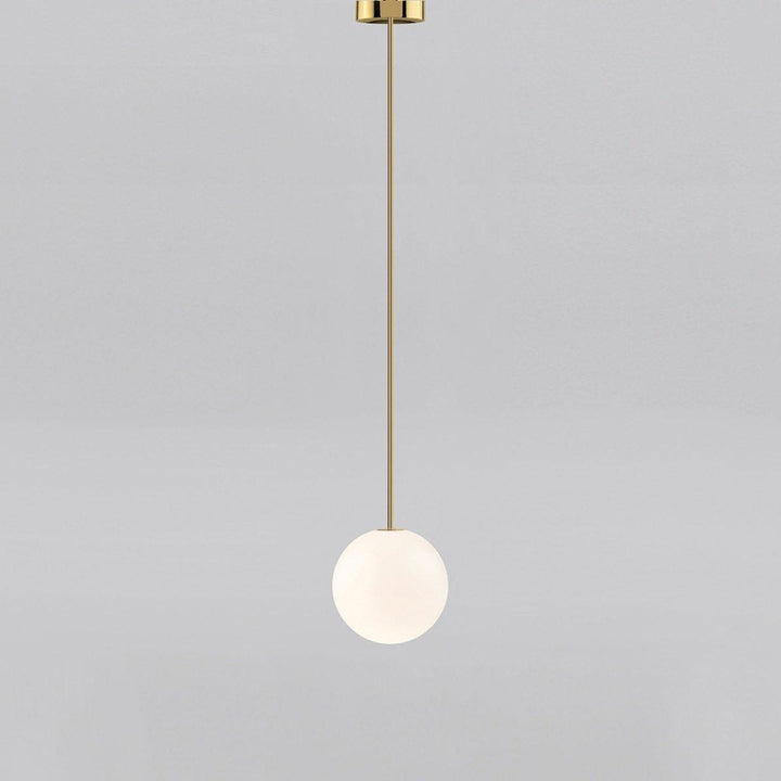 Modern Glass Pendant Light With Integrated LED for Dining Room — Ashbury Home & Living