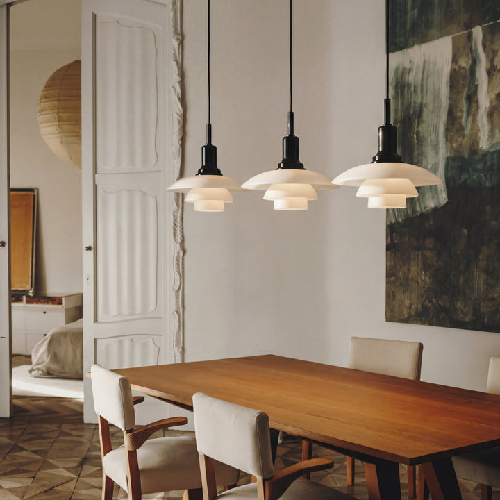 2/3 Head Danish Designer Pendant Light