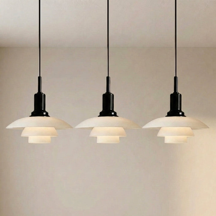 2/3 Head Danish Designer Pendant Light