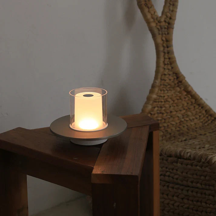 Rechargeable Candle Flame Table Lamp