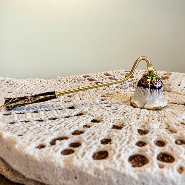 Vintage Floral Candle Snuffer