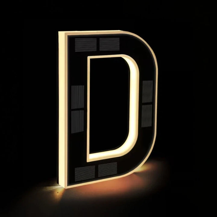 Solar Powered House Number Light