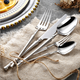 24-piece stainless steel cutlery set