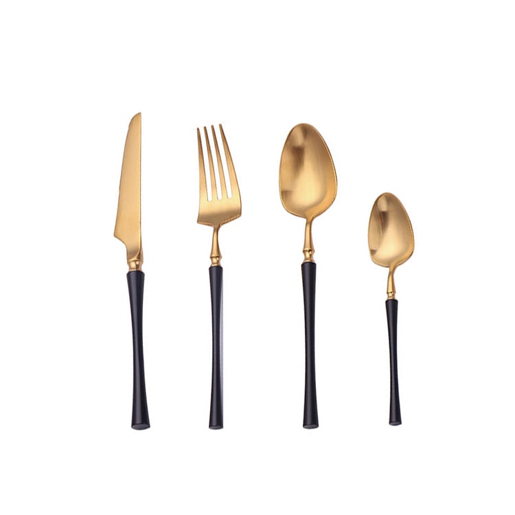 24-piece stainless steel cutlery set