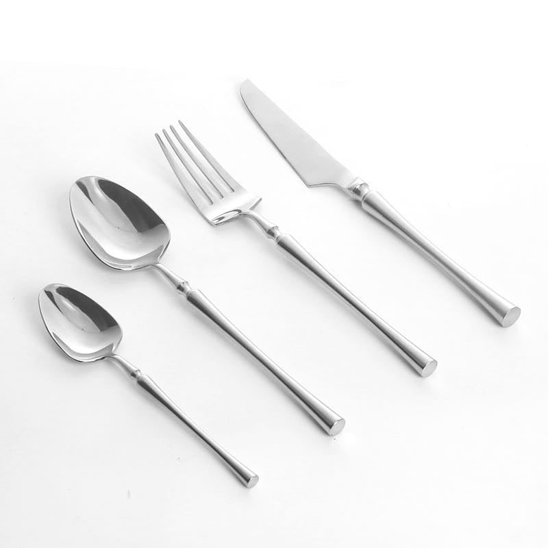 24-piece stainless steel cutlery set