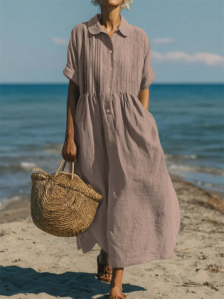 Women's Collared Summer Dress – image 8