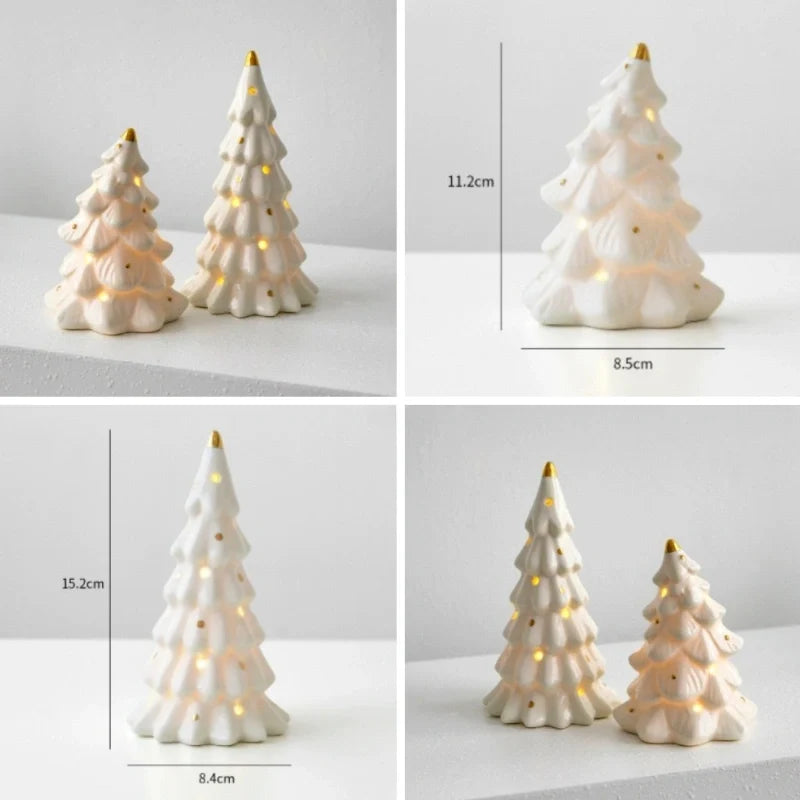 Light-Up Ceramic Christmas Village