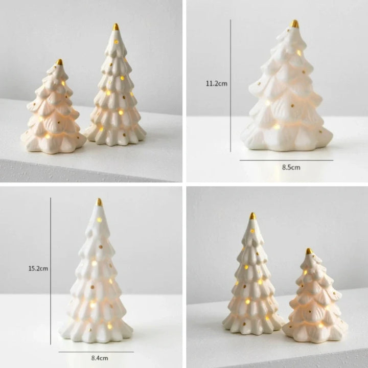 Light-Up Ceramic Christmas Village