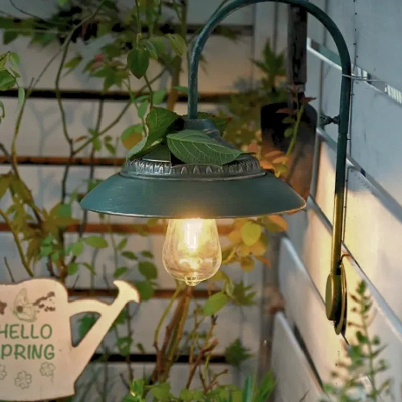 Solar Powered Vintage Outdoor Wall Light