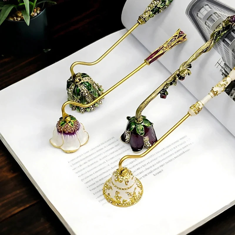 Vintage Floral Candle Snuffer