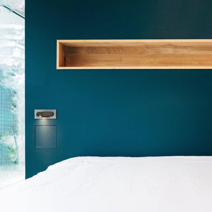 Recessed-Look Reading Wall Light | Swivel LED, 6 Finishes