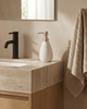 Ceramic Soap Dispenser in White