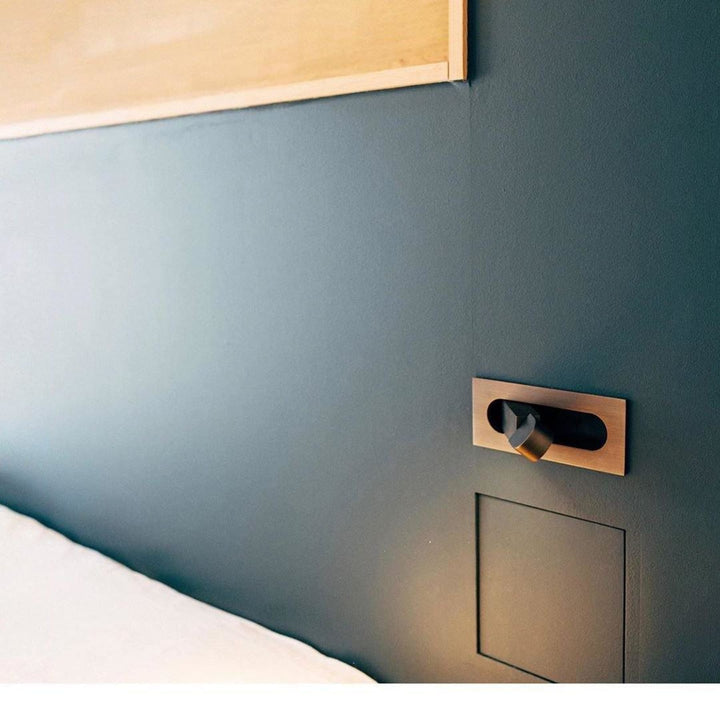 Recessed-Look Reading Wall Light | Swivel LED, 6 Finishes