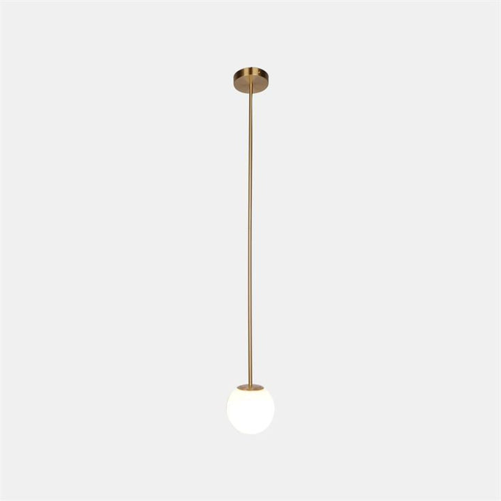 Modern Glass Pendant Light With Integrated LED for Dining Room — Ashbury Home & Living