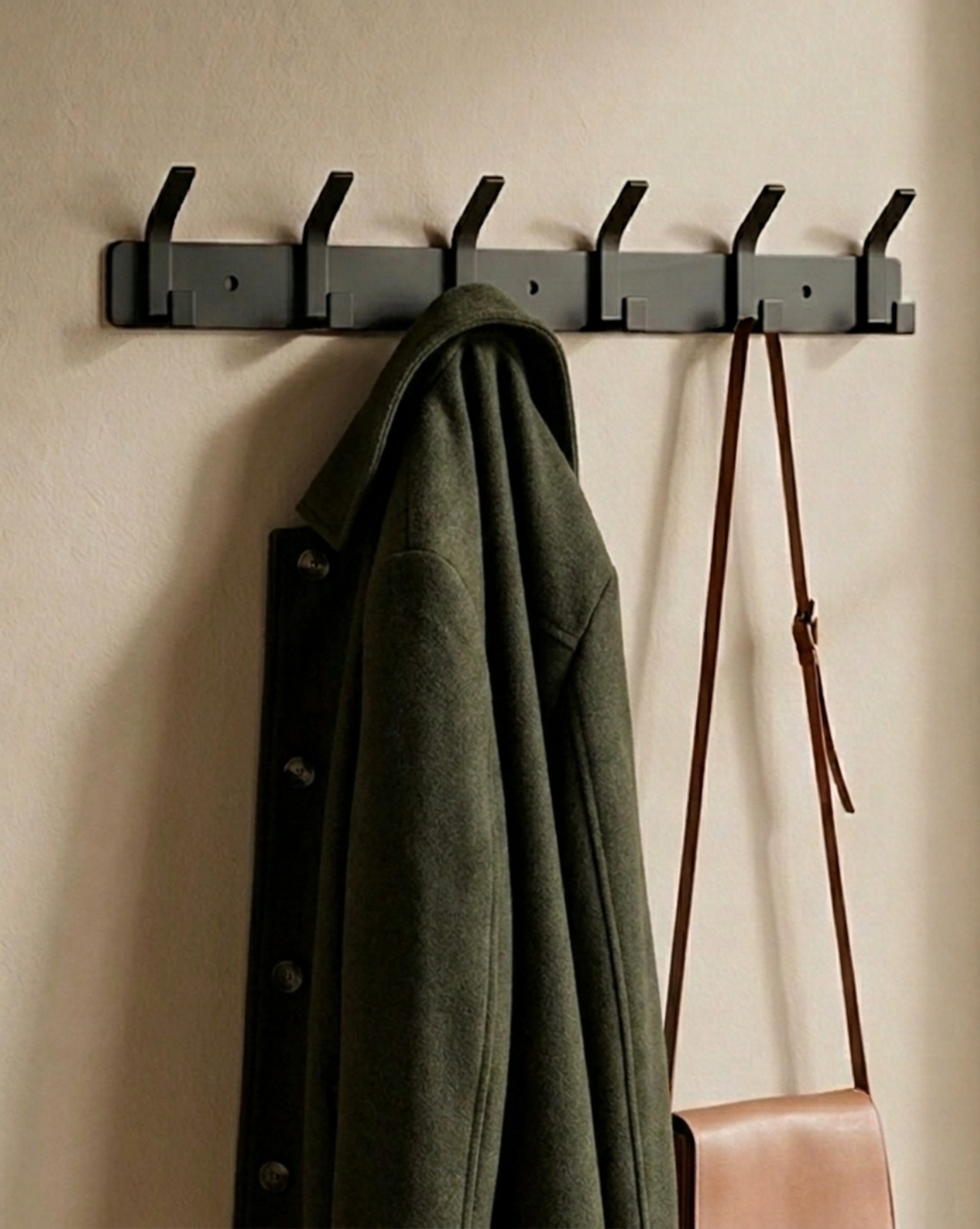 Aluminium Wall Hook Rail, view 7