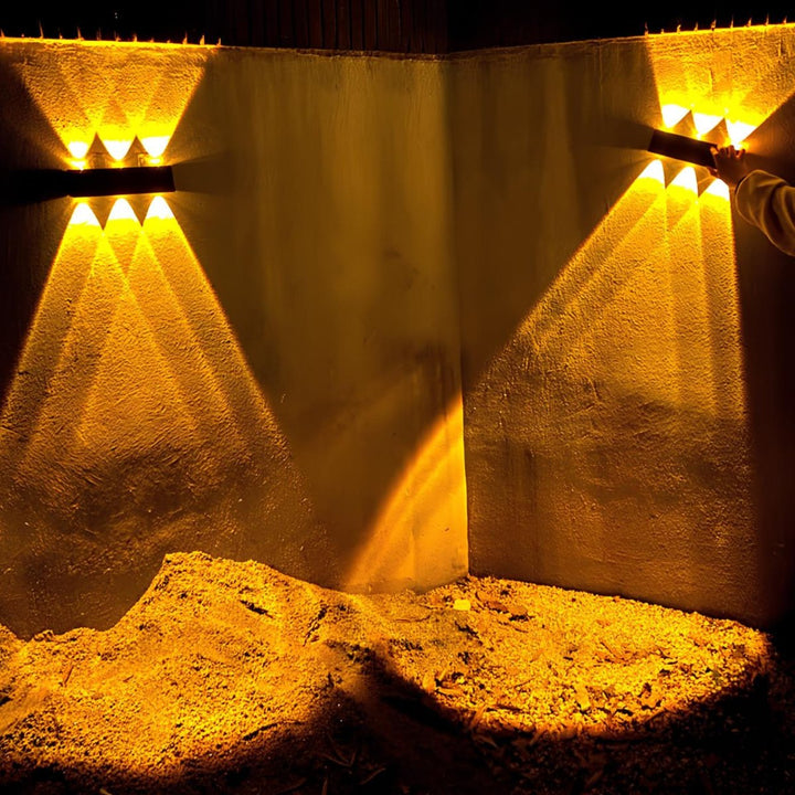 Solar Powered Up and Down Wall Light