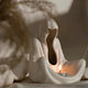 Gothic Cloaked Figure Candle Holder