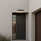 Floating Bar Outdoor Wall Light | Black Steel, 35 or 55 cm