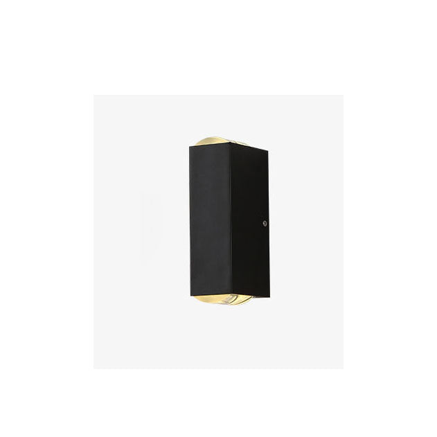 Modern Minimalist Aluminum Hardware Rectangular LED Outdoor Wall Sconce Lamp for Outdoor Patio