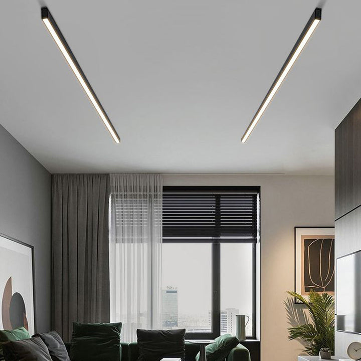 Velmio Ceiling Light/Wall Light Linear Black