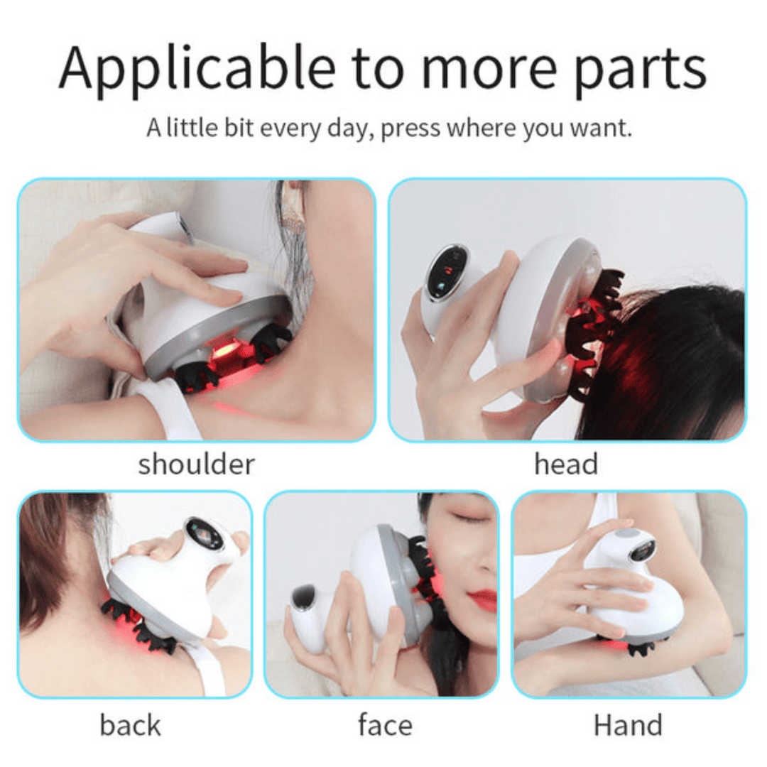 Electric Head, Scalp & Face Massager - PRO