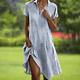 Women's V-Neck Summer Dress – image 4