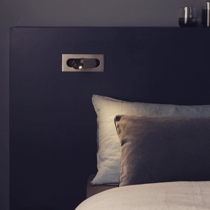 Recessed-Look Reading Wall Light | Swivel LED, 6 Finishes