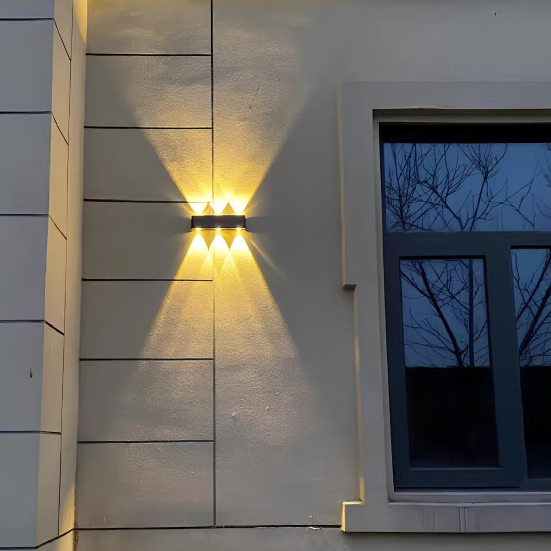 Solar Powered Up and Down Wall Light