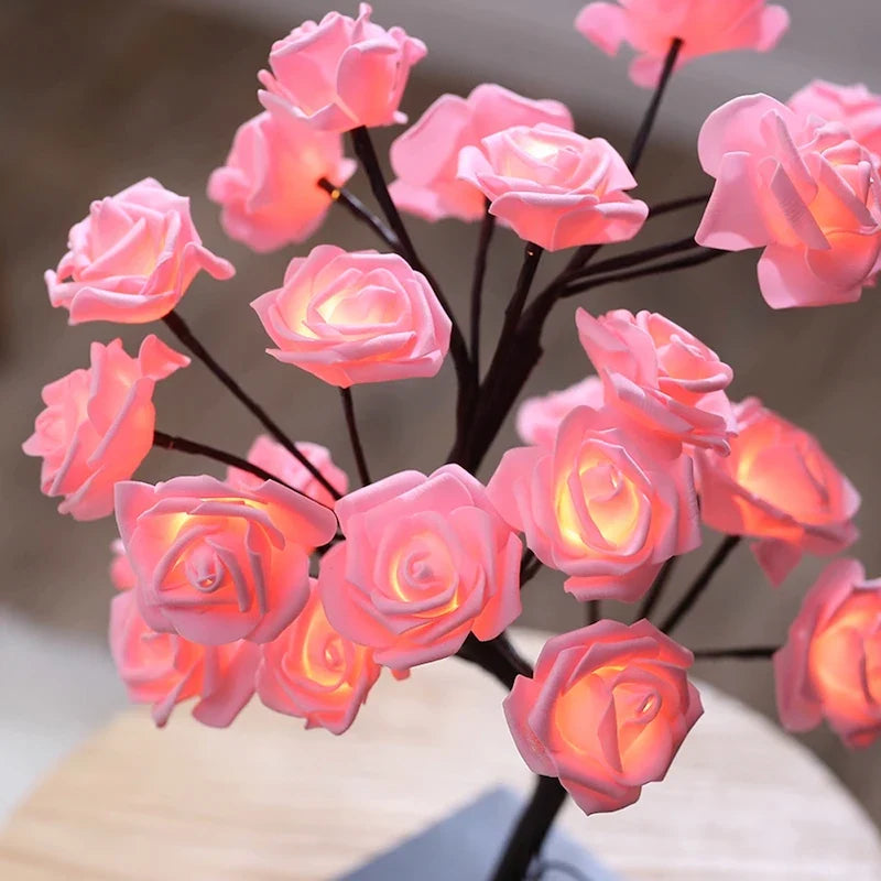 Rose Blossom LED Tree Light