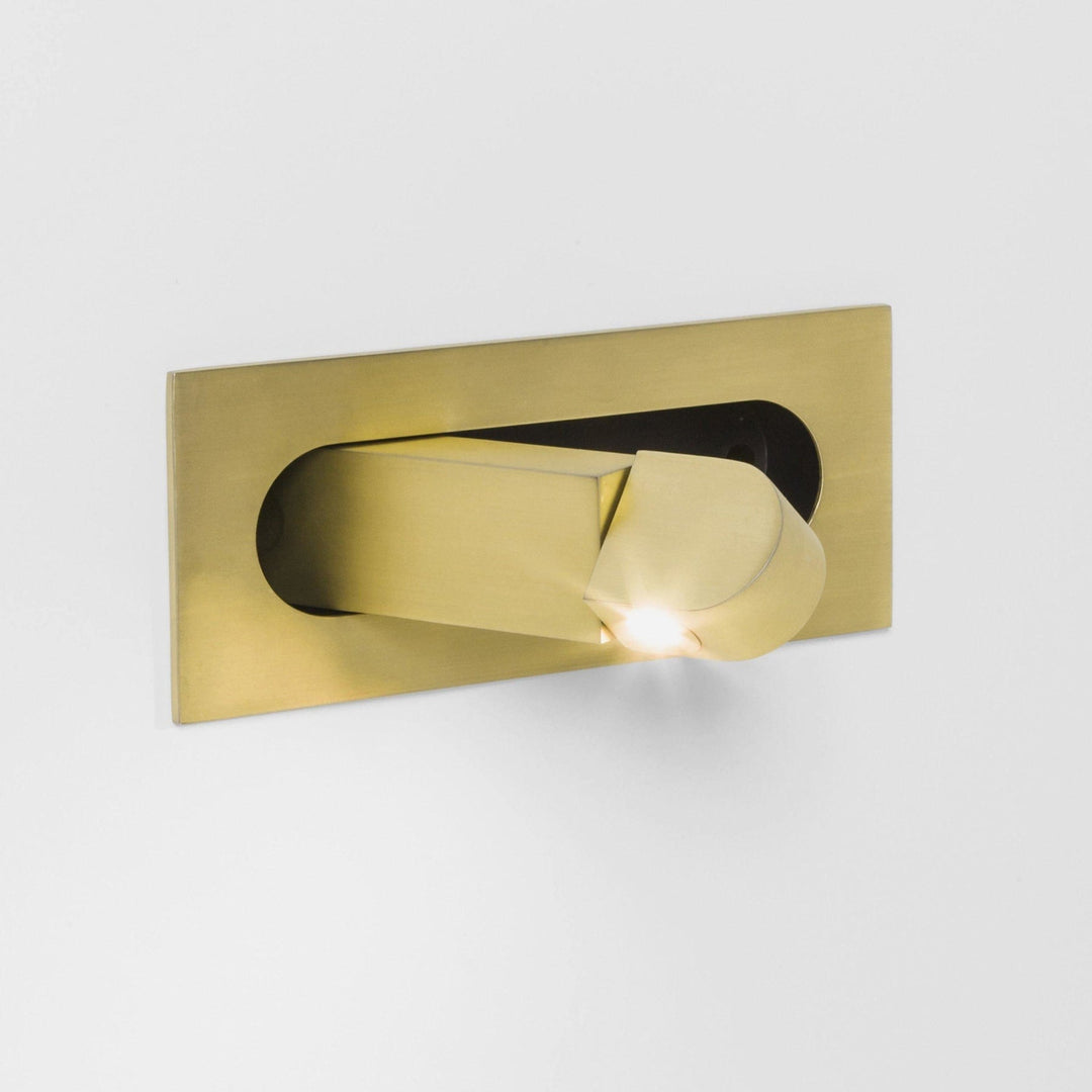 Recessed-Look Reading Wall Light | Swivel LED, 6 Finishes