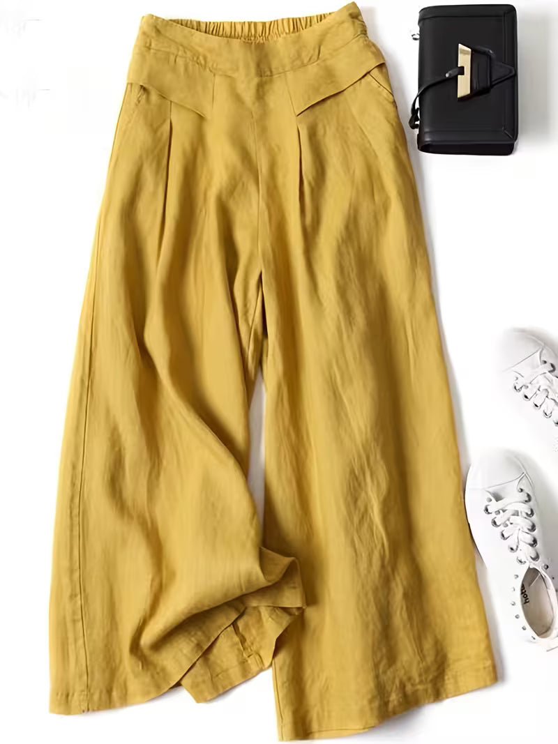 Women's Wide-Leg Loose-Fit Everyday Trousers – image 5