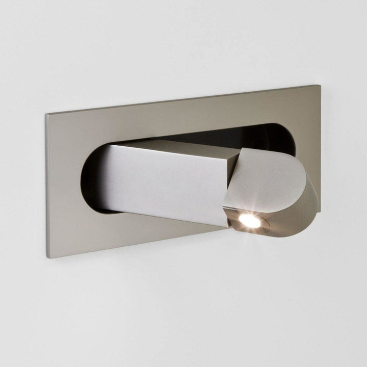 Recessed-Look Reading Wall Light | Swivel LED, 6 Finishes