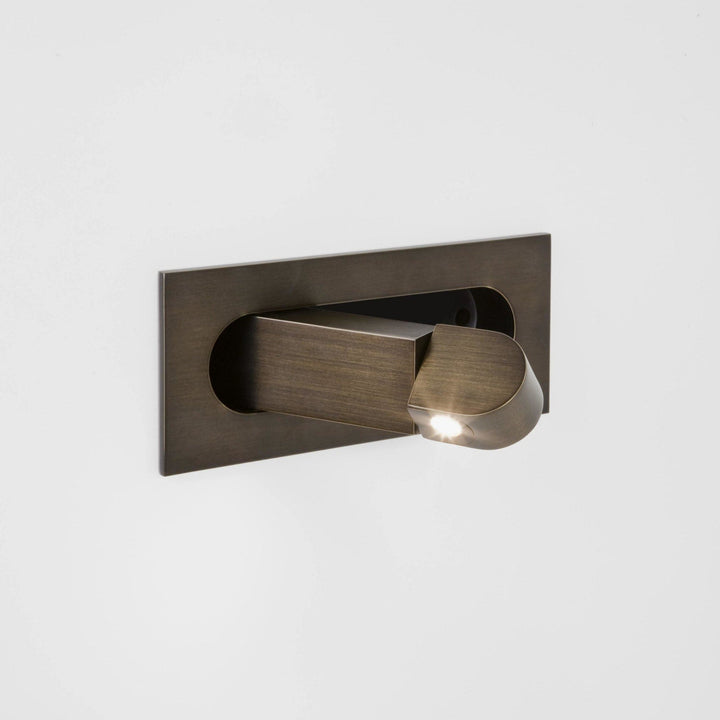 Recessed-Look Reading Wall Light | Swivel LED, 6 Finishes