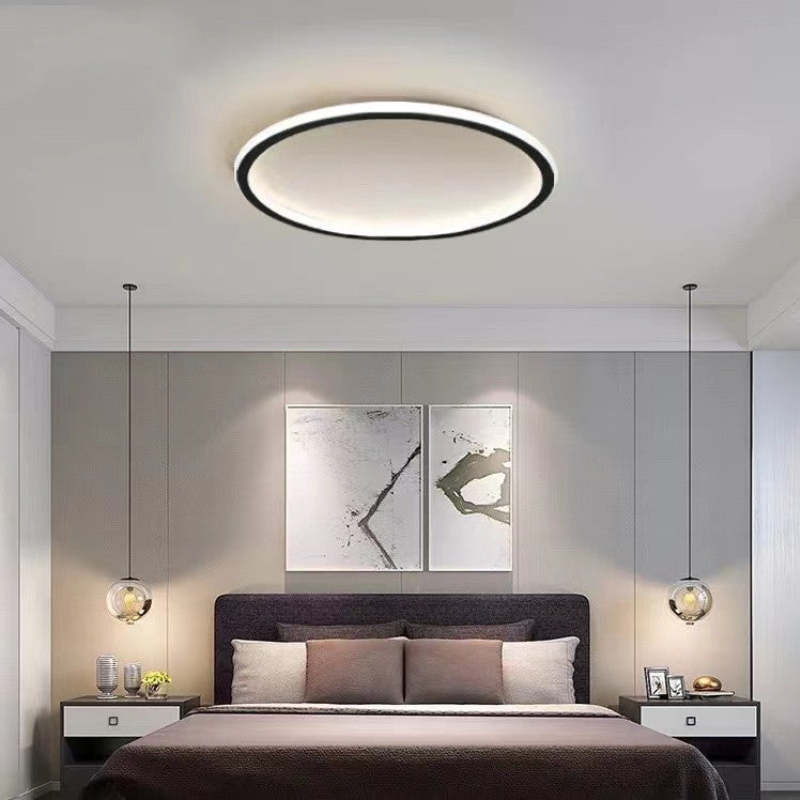 Quasso Flush Mount Ceiling Light Modern LED Round