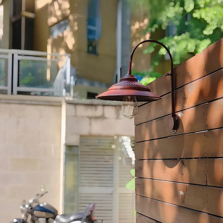 Solar Powered Vintage Outdoor Wall Light