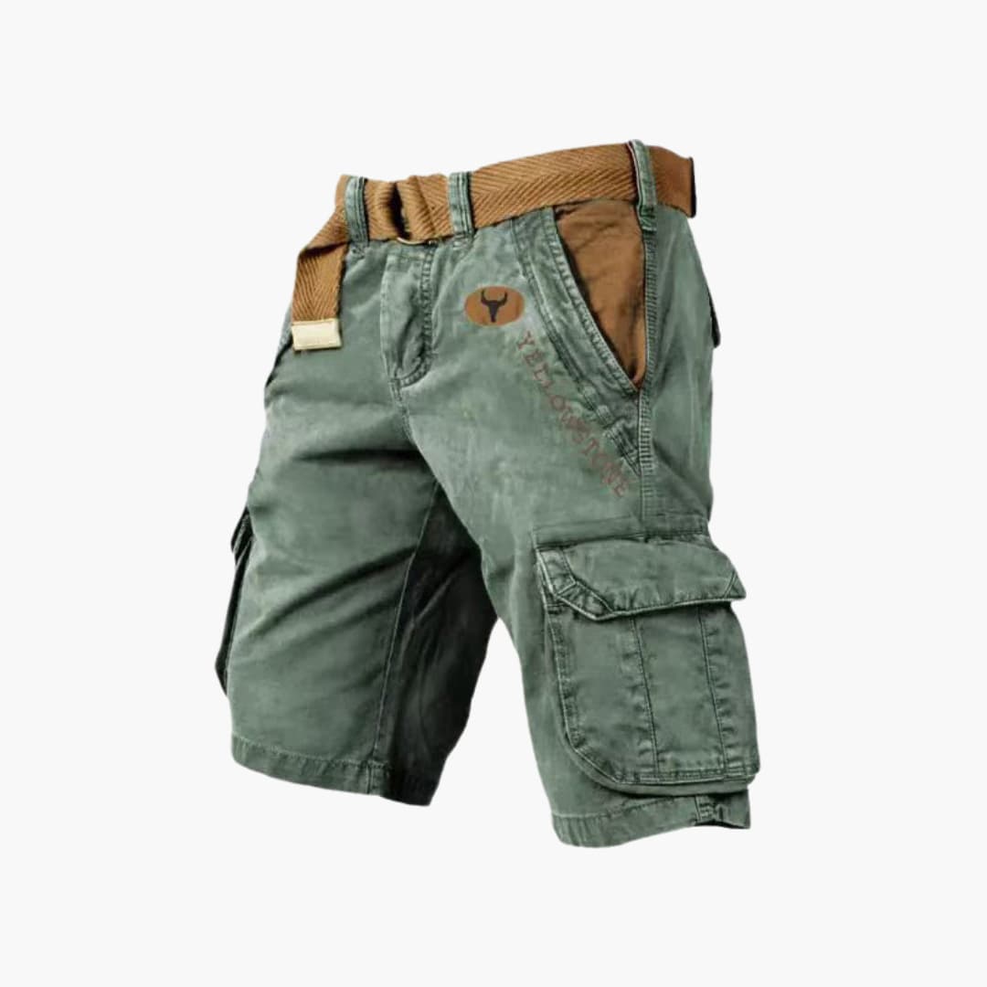 Men's 6-Pocket Utility Cargo Summer Shorts – image 8