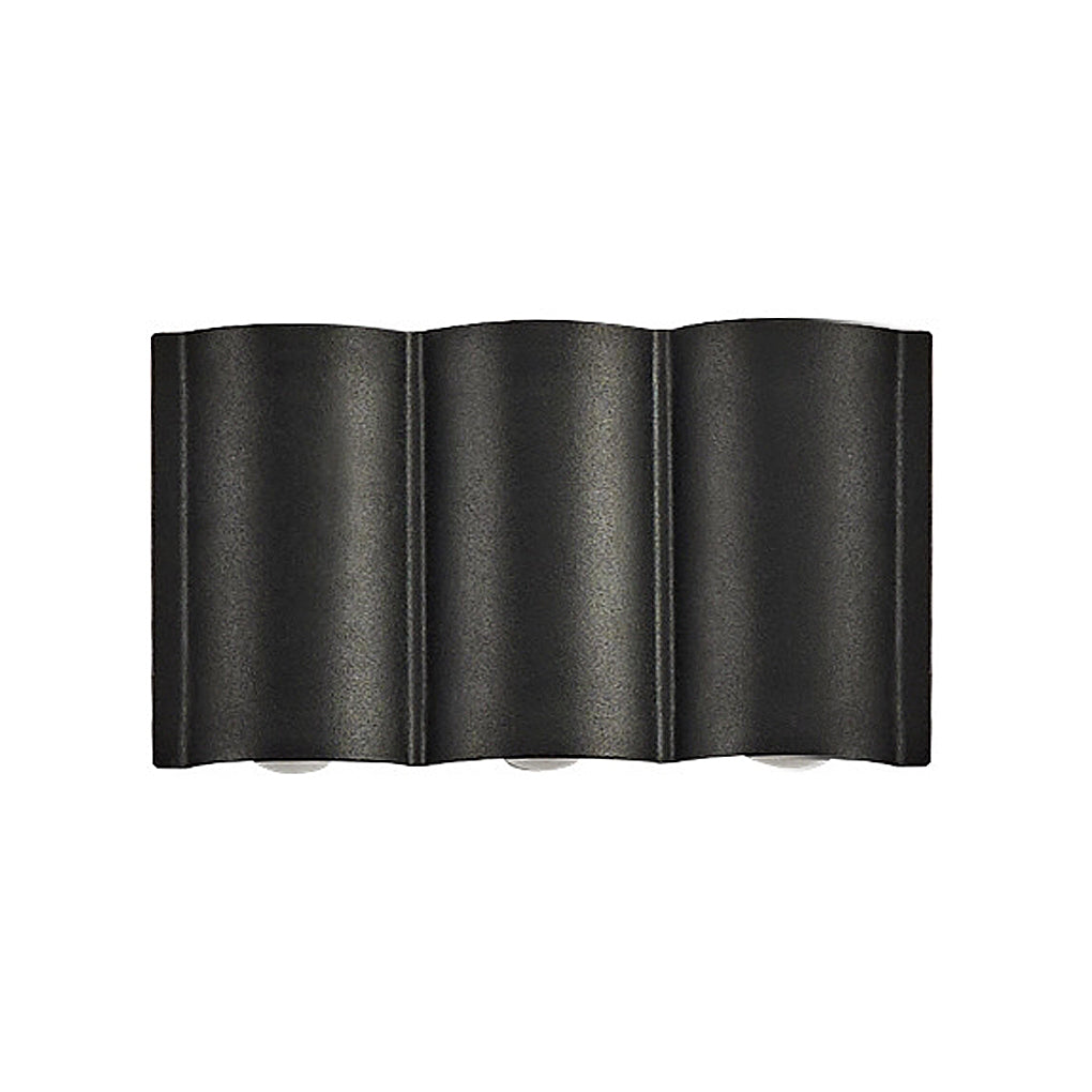 Wave Outdoor Wall Washer Light | Black LED, 2 to 8 Beams