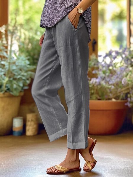 Women's Straight-Leg Everyday Trousers – image 3