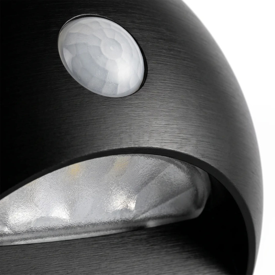 Motion Sensor Wall Light for Hallways and Stairs | Black or White