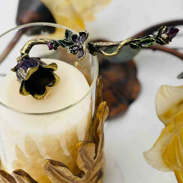 Vintage Floral Candle Snuffer