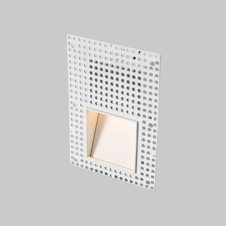 Frameless LED Sensor Wall Light With Perforated Panel Design