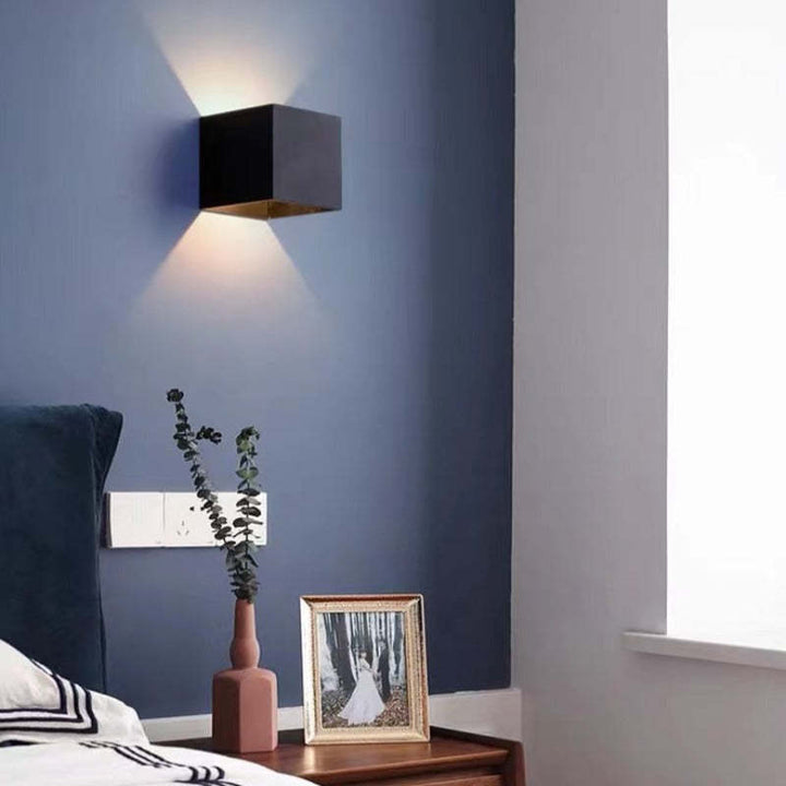 Nexu Modern Adjustable Square Outdoor Wall Lamp LED