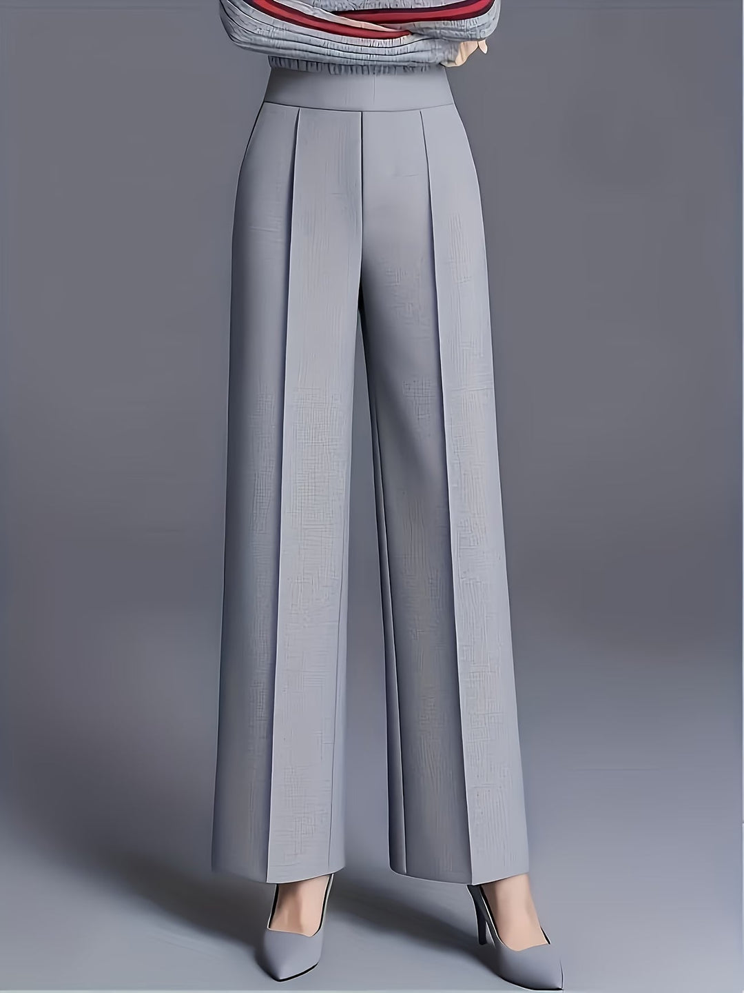 Women's High-Waisted Pocket Everyday Trousers – image 6
