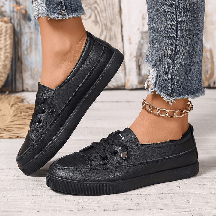 Women's Orthopaedic Lace-Up Comfort Trainers – image 10