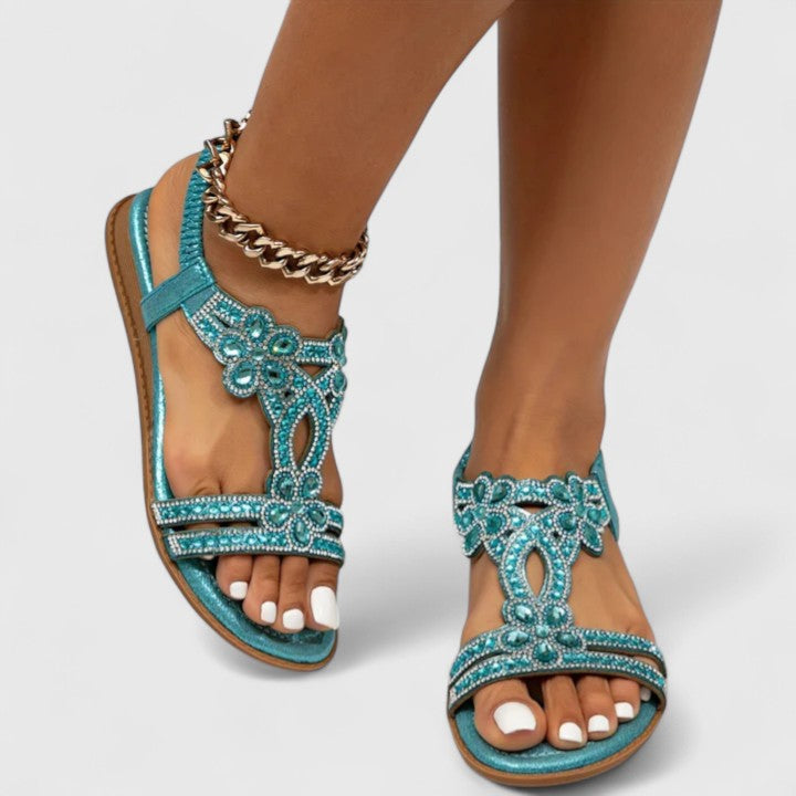 Women's Orthopaedic Beaded Toe-Post Comfort Sandals – image 7