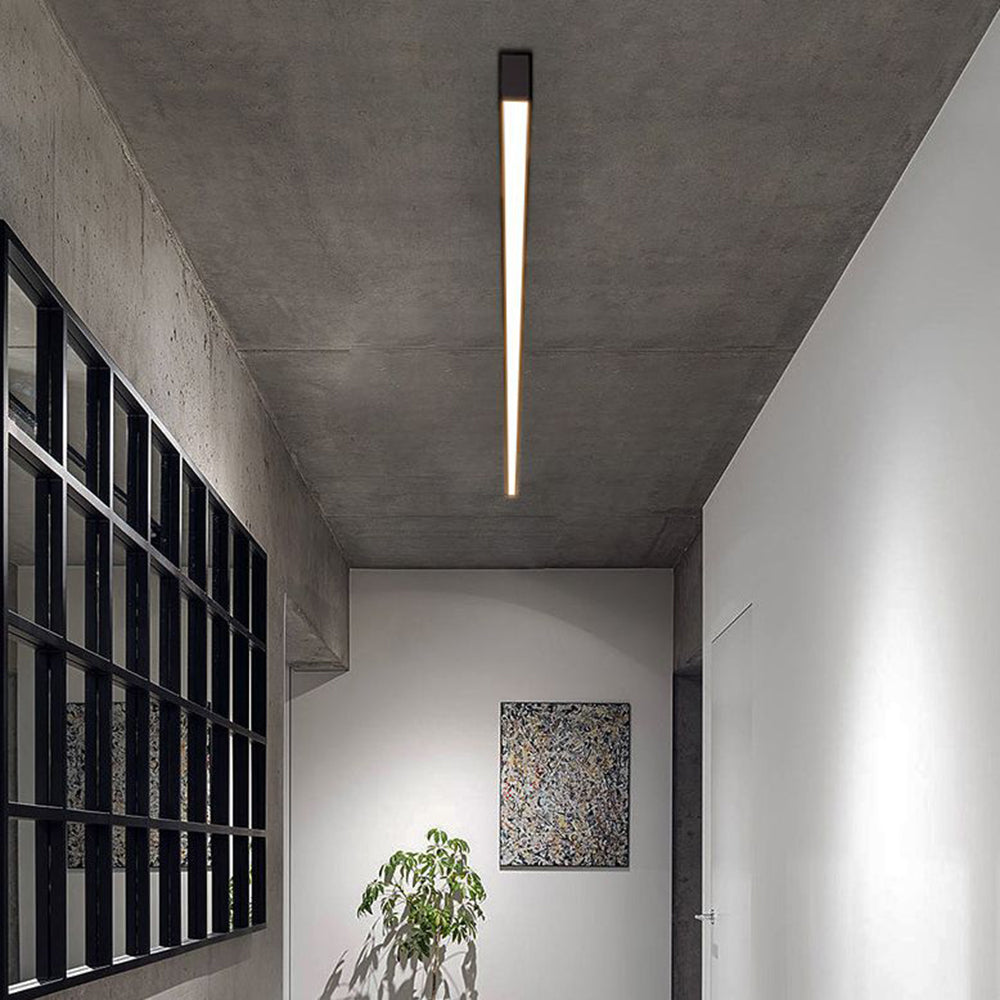 Velmio Ceiling Light/Wall Light Linear Black