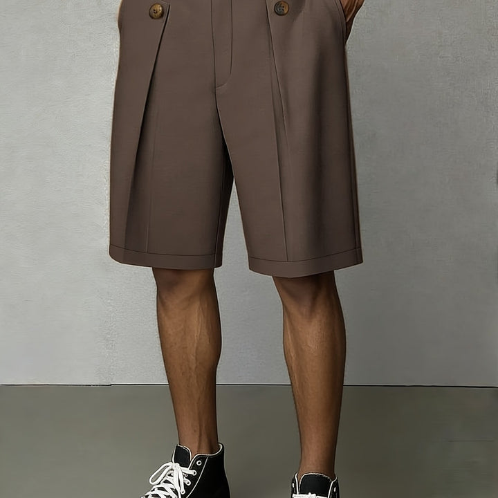 Men's Tailored Pleated Summer Shorts – image 3