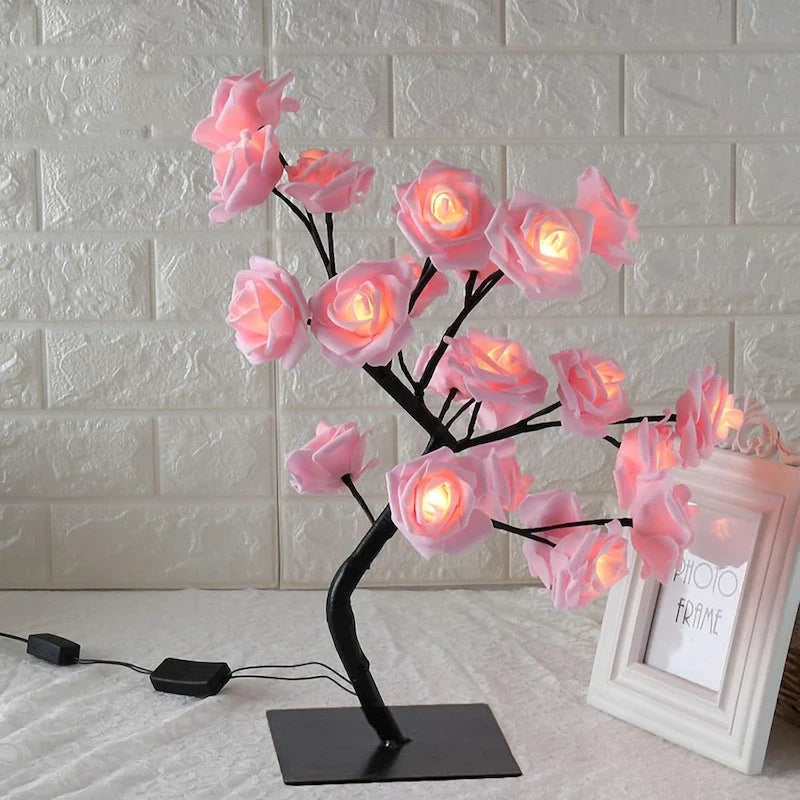 Rose Blossom LED Tree Light