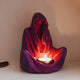 Gothic Cloaked Figure Candle Holder