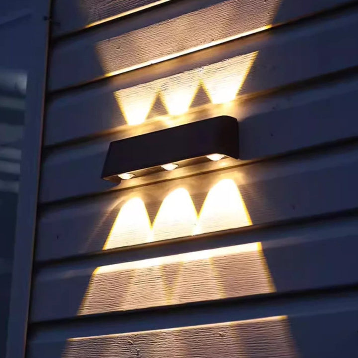 Solar Powered Up and Down Wall Light